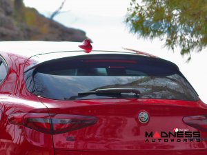 Alfa Romeo Stelvio Roof Spoiler - Carbon Fiber - Stile Italia 